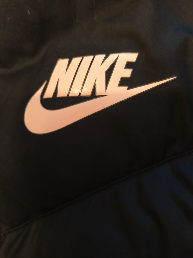 Plumífero Nike niña logo rosa