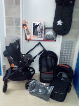 Carrito Jane Muum Pro2 3 Piezas + Accesorios