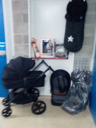 Carrito Jane Muum Pro2 3 Piezas + Accesorios