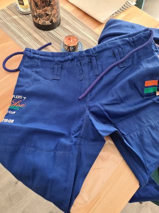 Kimono Jiu Jitsu Azul Talla A1 NUEVO