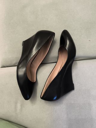 Zapatos de tacón Zara negros