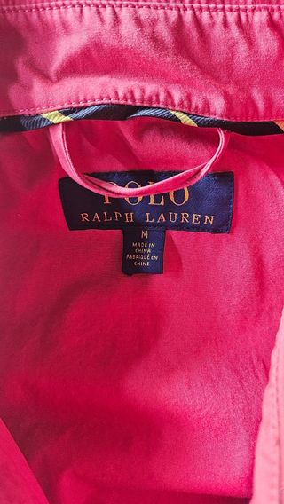 Cazadora Polo Ralph Lauren Roja Talla M