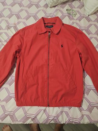 Cazadora Polo Ralph Lauren Roja Talla M