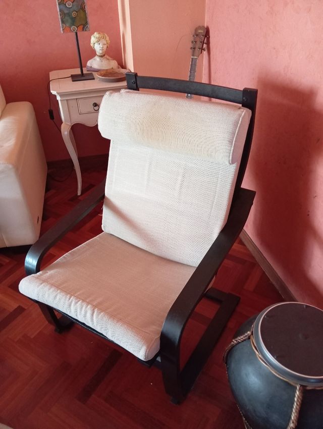 Funda de tela con relleno para sillón
