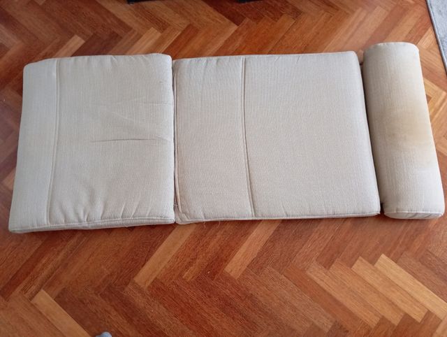 Funda de tela con relleno para sillón