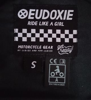 Chaqueta Eudoxie para mujer homologada (Talla S) 