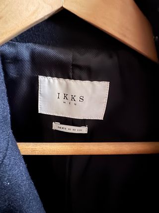 Chaquetón marinero lana azul marino IKKS