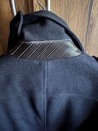 Chaquetón marinero lana azul marino IKKS