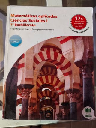 MATEMÁTICAS APLICADAS A LAS CIENCIAS SOCIALES I