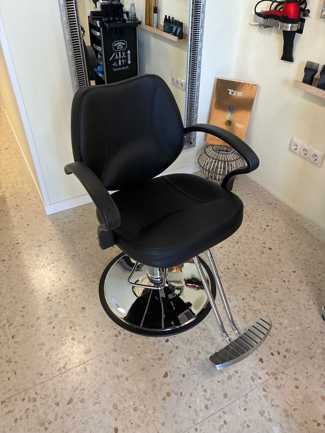 Sillón de peluquería profesional