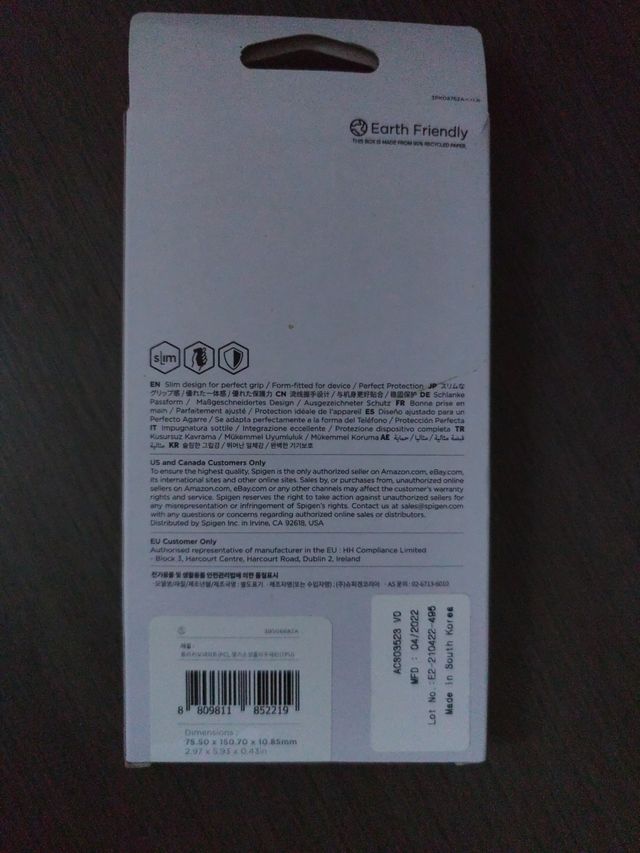 Funda Spigen iPhone 13 Ultra Hybrid Negra Mate