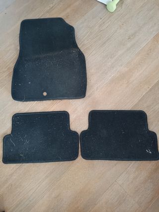 Alfombras de coche negras