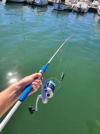 Equipo de pesca completo, JIGGING, CURRICAN 