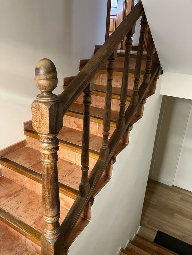 Barandillas Escalera Madera Haya