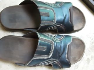 Chanclas Senda Hombre 42 piel poco uso suela fuert