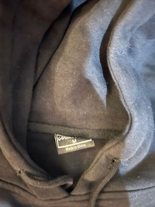 Sudadera Pray Negra Talla M