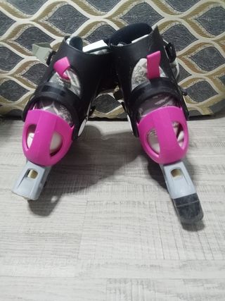 Patines Oxelo rosas talla ajustable
