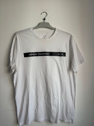 Camiseta Armani Blanca