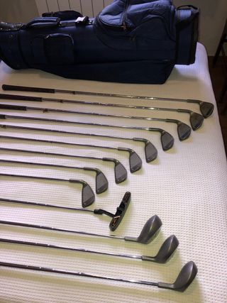 Palos Golf Prosimmon con Bolsa y Carrito plegable