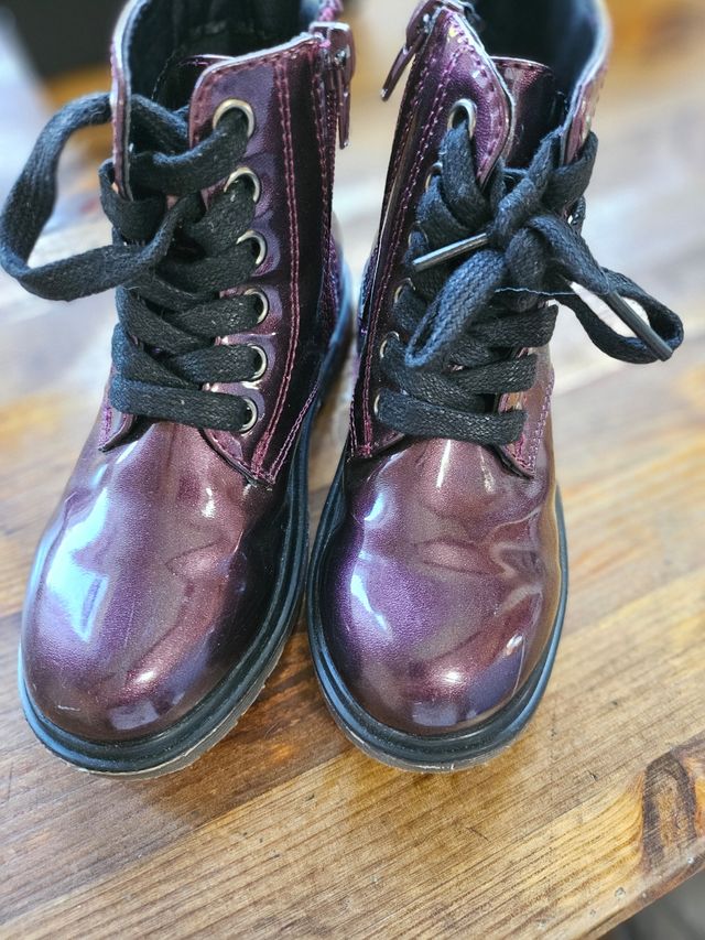 Stivaletti da bambina taglia 26 viola