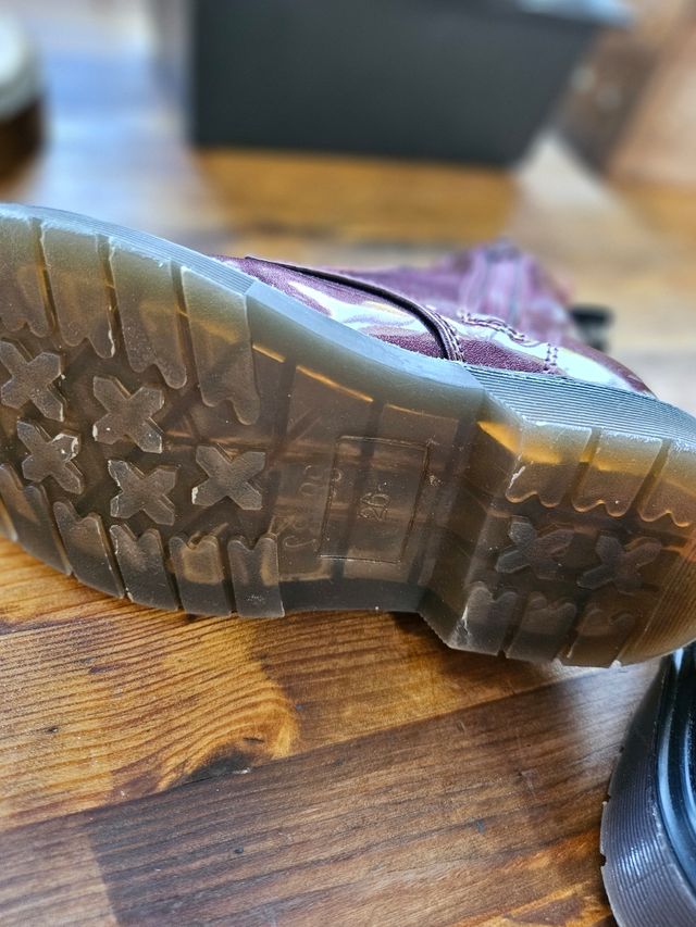 Stivaletti da bambina taglia 26 viola