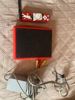 Nintendo Wii Roja y Negra
