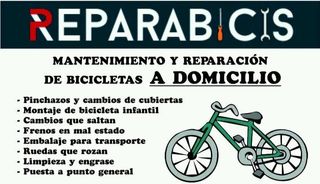 Reparación de bicicletas a domicilio