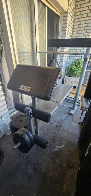 Banco de gimnasio Domyos BM 210