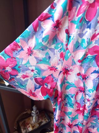 Vestido Tiramisú floral Talla XXL