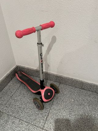 Patinete infantil rosa Decathlon . 