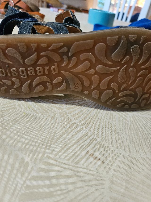 Sandali Bisgaard in pelle da ragazza taglia 30