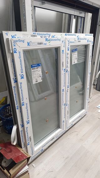 Ventana PVC Blanca Kömmerling Sin Persiana