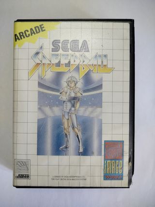 Caja Sega Master System Speedball