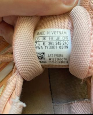 Tênis Adidas Rosa Tamanho 39