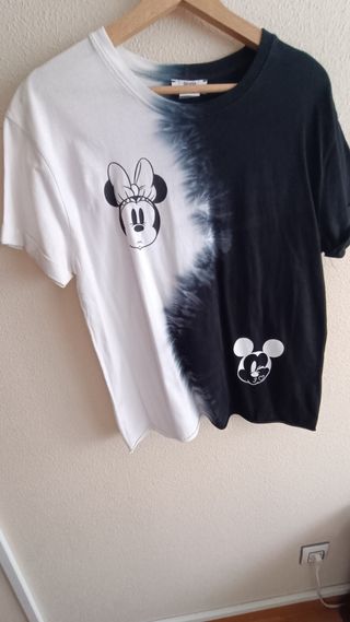 Camiseta Mickey Mouse Tie Dye Bershka