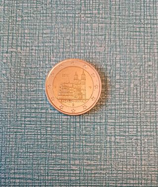 2 € commemorativo Germania 2021 (F) Sachsen UNC