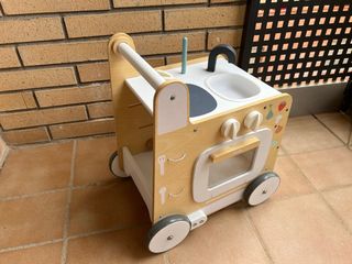 Caminador Cocinita Madera Bebé