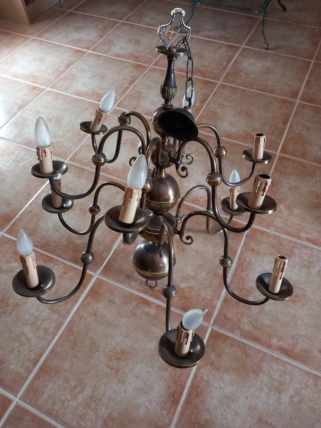 Lámpara holandesa 12 brazos