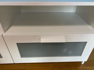 Mueble TV Ikea Blanco Elegante
