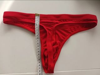 Tanga hombre rojo