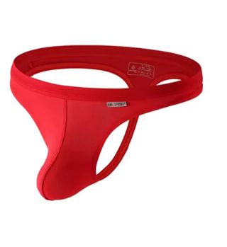 Tanga hombre rojo