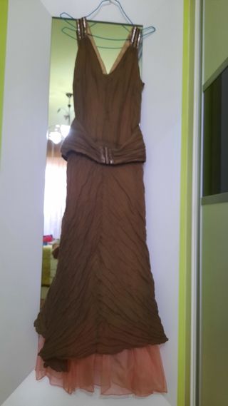 Vestido fiesta Miguel de Luna talla 38