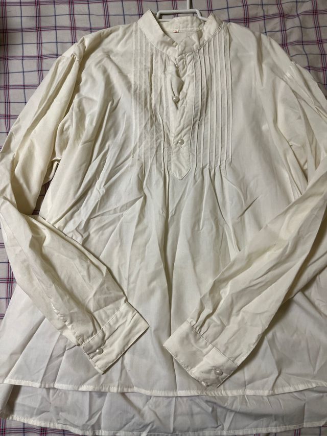 Camisa de fallero blanca