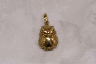 COLGANTE BÚHO, ORO 18K/1.6g