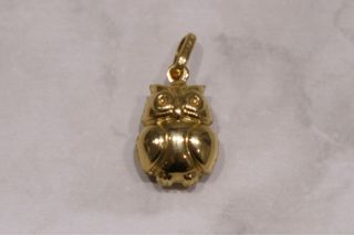 COLGANTE BÚHO, ORO 18K/1.6g