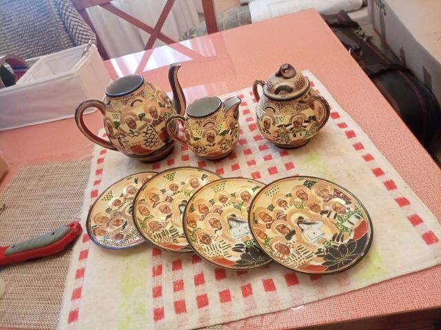 Juego de té japonés