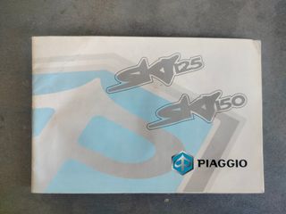 Manual Piaggio Skipper 125/150 Instrucciones Moto