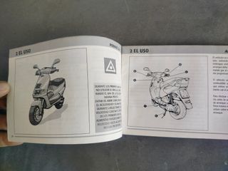 Manual Piaggio Skipper 125/150 Instrucciones Moto