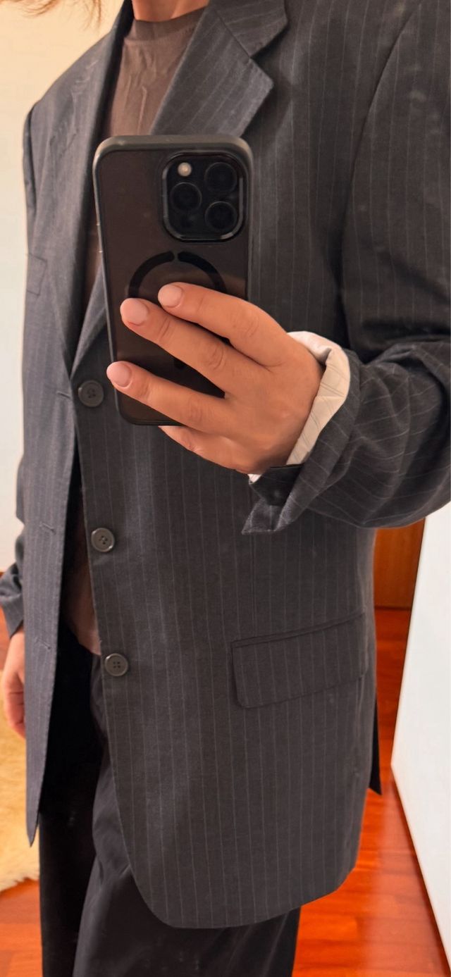 Giacca Uomo Boss Sartoriale Grigia