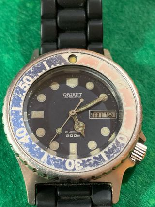 Reloj Orient Automático Diver 200m 70s 38mm